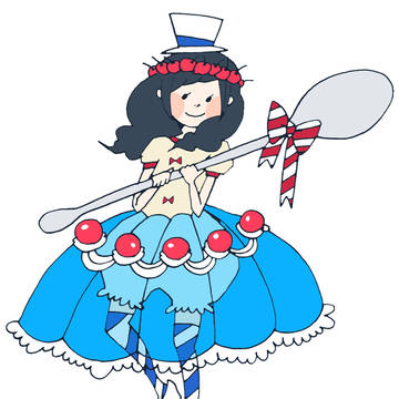 ブルーのゼリー