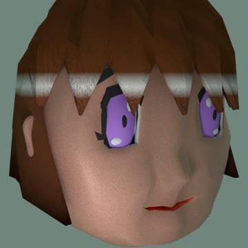 Blenderで顔を作り敗北する！その5