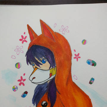 試し描き(狐)