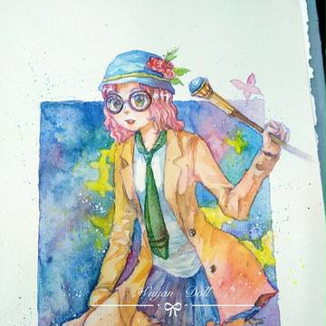 blind  girl