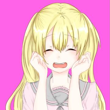 金髪ツインテール
