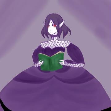 Missi and her shadow