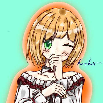 鈴谷アキさん イラスト
