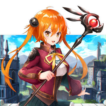 黒杖少女