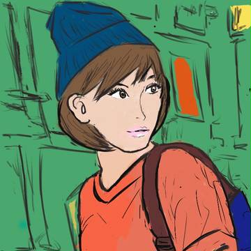 中崎町にいそうなイメージの子