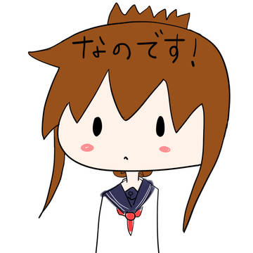 Twitterのアイコン用の電ちゃん