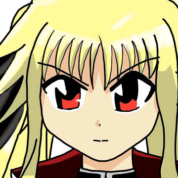 フェイトちゃん塗った