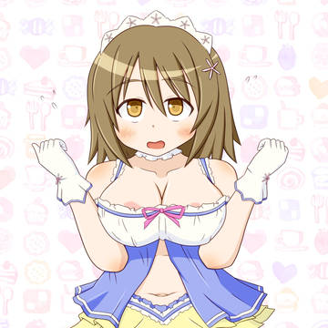 「み、見えちゃいそうなんですけど…///」
