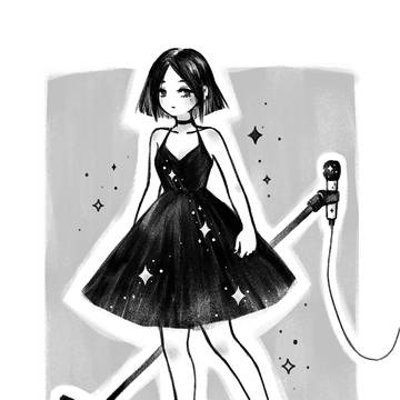 Black dress