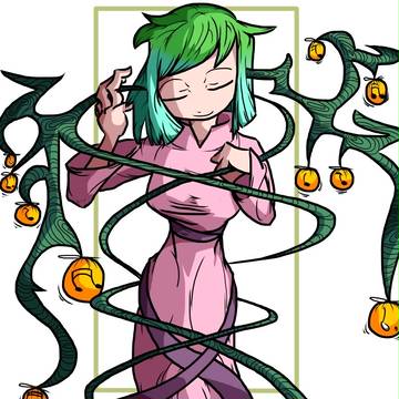 Plants girl -