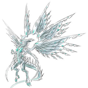 Deep Eyes White Dragon