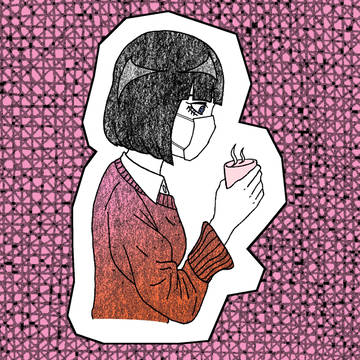 2枚目はマスクなしのイラストですっ！