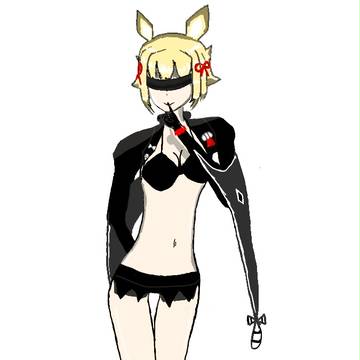 自キャラを描いてみた