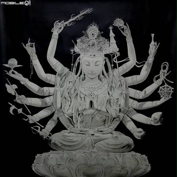 準提佛母素描