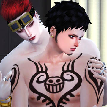 SIMS4 kid x law