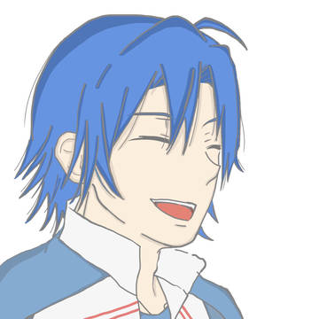 弱ペダ初描き◎