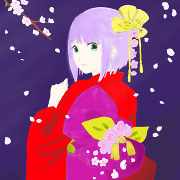 浴衣の少女