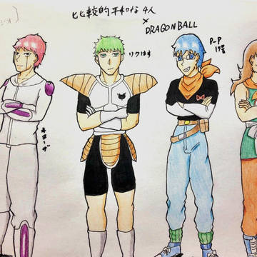 キャラコス〔比較的平和な4人〕