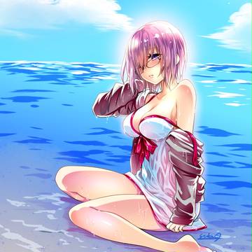 水着マシュ