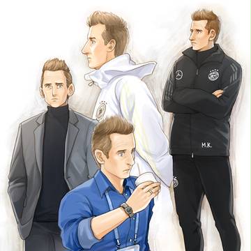 コーチに転身したミロスラフ・クローゼ