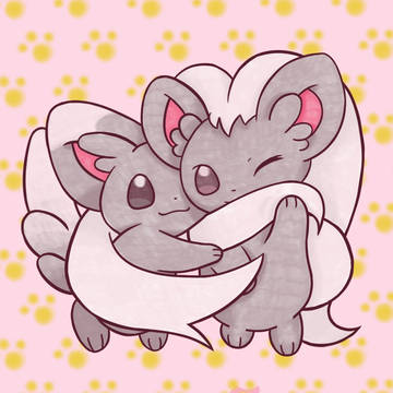 Cinccino and Minccino