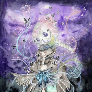 闇青行燈
