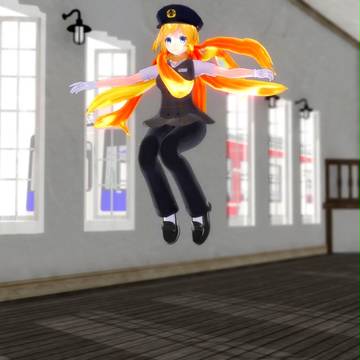 久慈ありすちゃんが飛んでまわるだけ