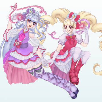 ハートをリボンで結ぼう﻿ ♡