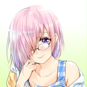 見つめマシュ