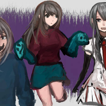はいいろ　落書き２