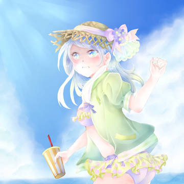 水着!