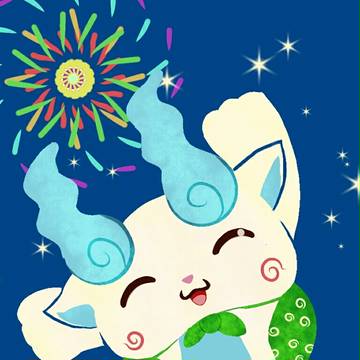 夏らしいコマさん