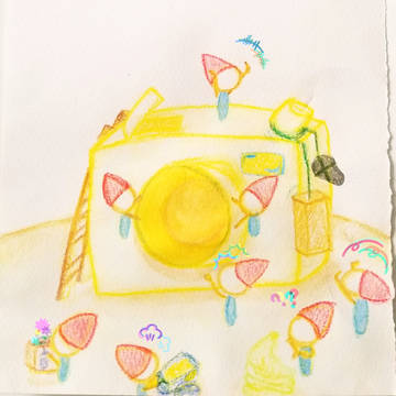 カメラを作る小人