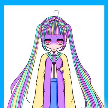 Pastel girl Log