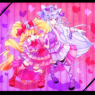 愛のプリキュア　キュアマシェリ♥キュアアムール