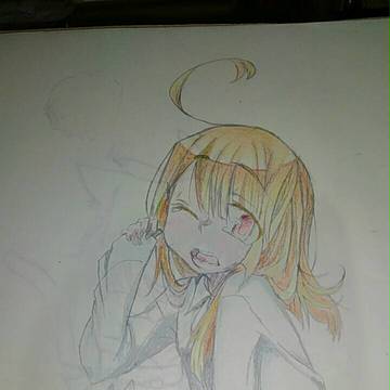 寝起きの少女