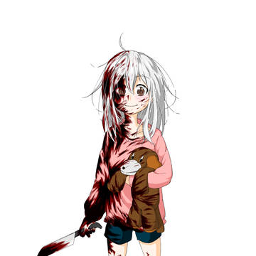 血に染まる