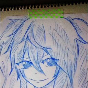 試し描き