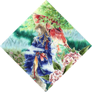 霞始靆