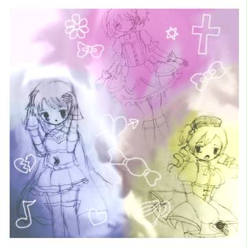 まどまぎらくがき