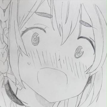 自分のの好きなキャラを模写しました