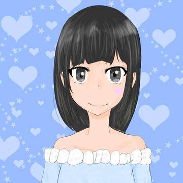 かわいい女の子描きたい(*´艸｀*)