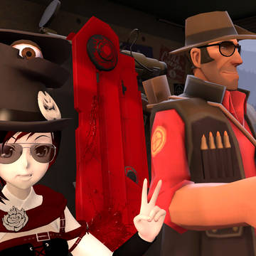 With friend RWBY sfm