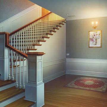 Downstairs