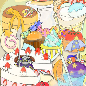 カービィ達のスイーツパーティ