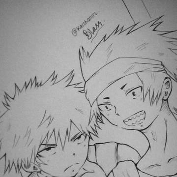 kiribaku selfie ✨✨