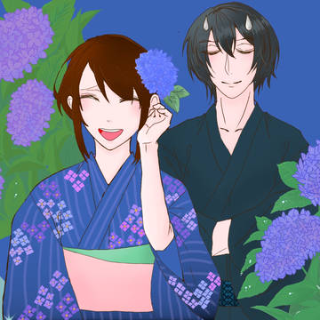 紫陽花