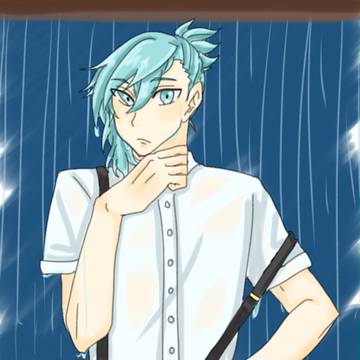 雨宿り藍ちゃん