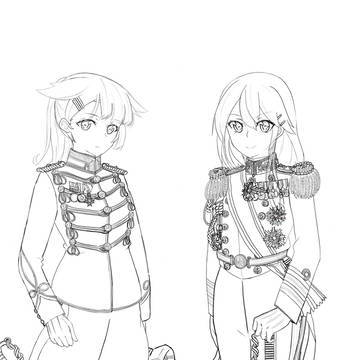 ija骑兵少尉与及ijn少将