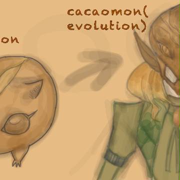 カカオモン・カカオモン進化形(オリデジ)